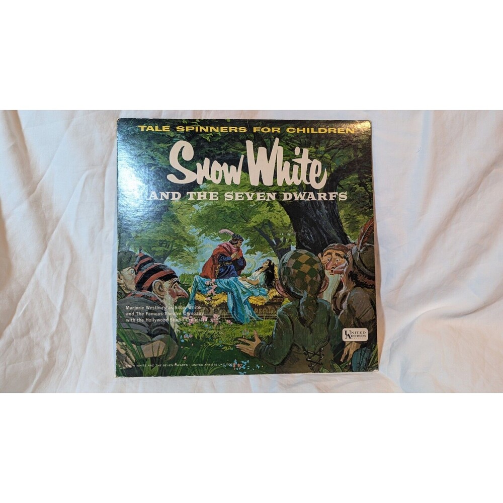 United Artist Tale Spinners SNOW WHITE AND THE SEVEN DWARFS LP 60s